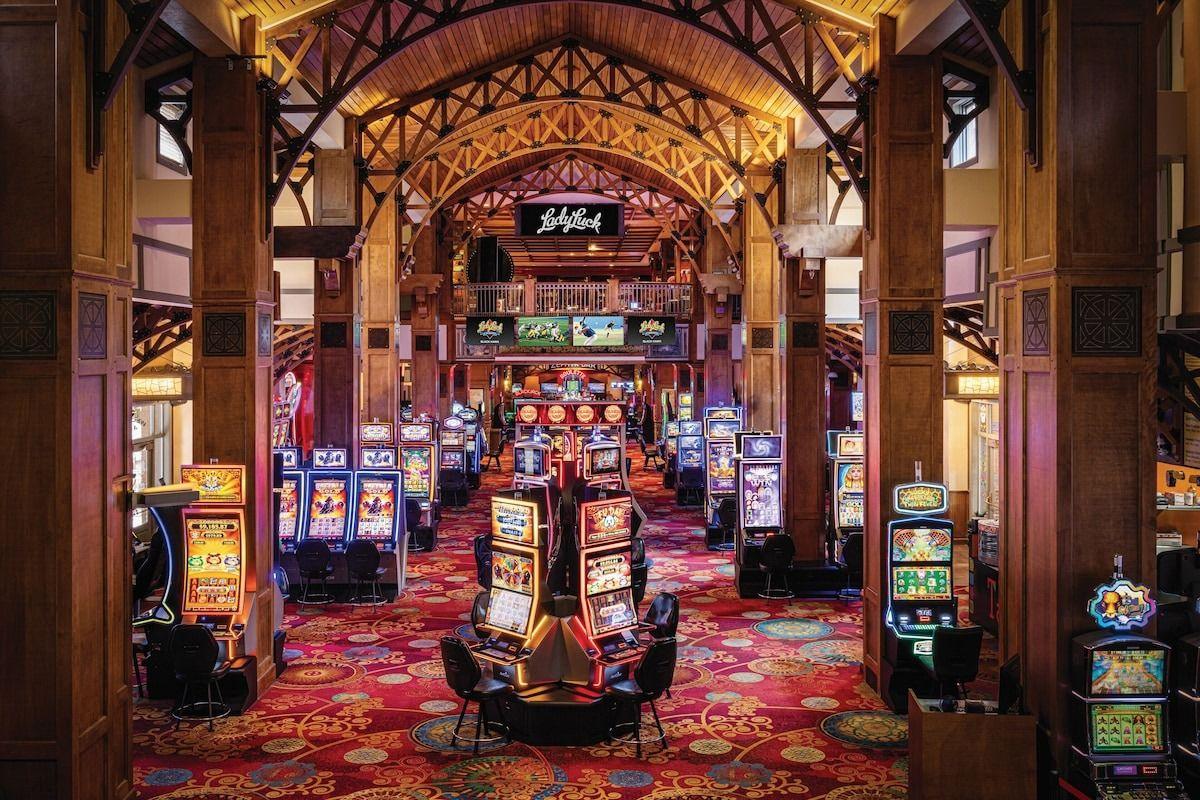 The charming Lady Luck Hotel